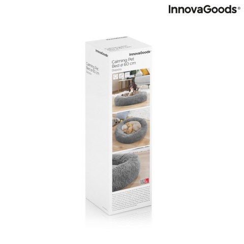 Antystresowe legowisko dla zwierząt domowych Bepess InnovaGoods Ø 60 cm Antystresowe legowisko dla zwierząt domowych Bepess InnovaGoods Ø 60 cm