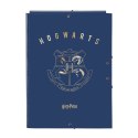 Folder Harry Potter Magical Brązowy Granatowy A4 (26 x 33.5 x 2.5 cm)