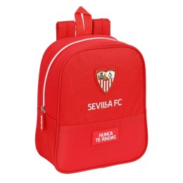 Plecak szkolny Sevilla Fútbol Club Czerwony (22 x 27 x 10 cm)