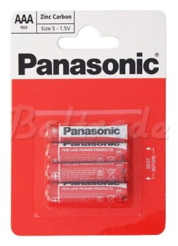 Panasonic Zinc Carbon Baterie AAA 4 szt.